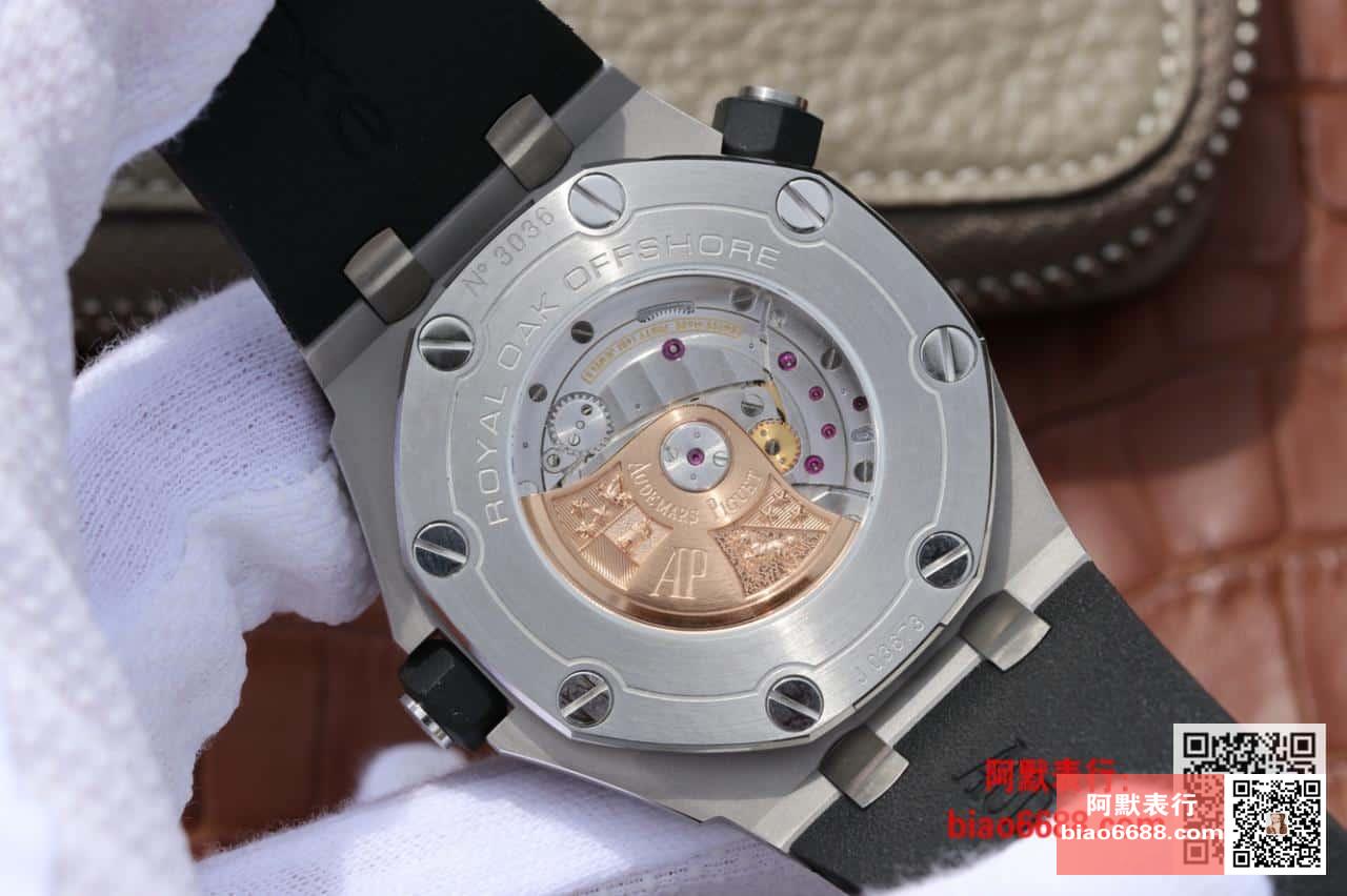 로얄오크 오프쇼어 다이버 화이트다이얼 러버밴드 / JF 15710 / 42mm / cal.3120 무브먼트로 업그레이드!