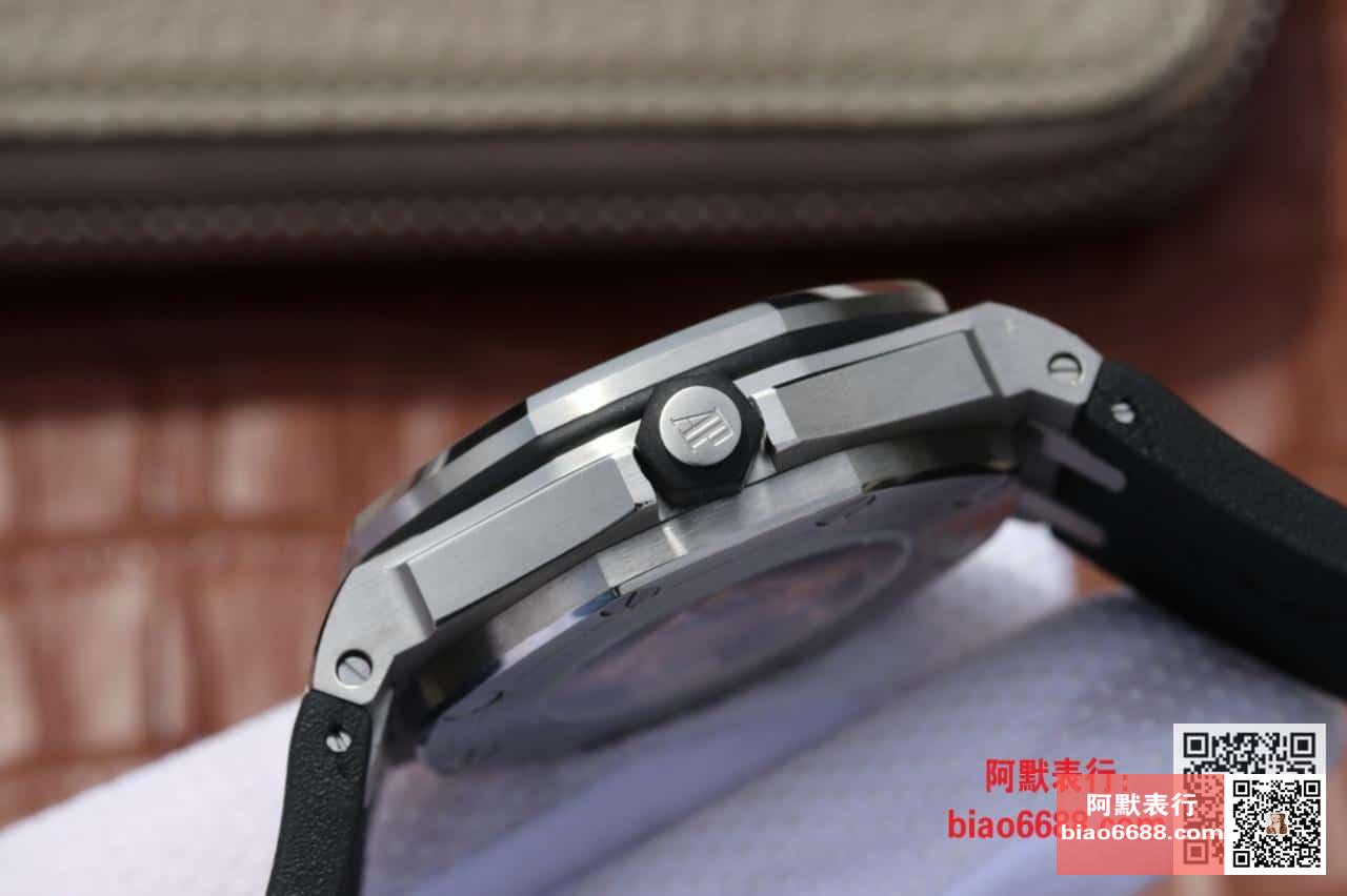 로얄오크 오프쇼어 다이버 화이트다이얼 러버밴드 / JF 15710 / 42mm / cal.3120 무브먼트로 업그레이드!