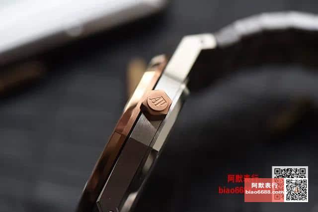 로얄오크 콤비 로즈골드 화이트다이얼 / JF 15400 / 41mm / cal.3120 무브먼트로 업그레이드!