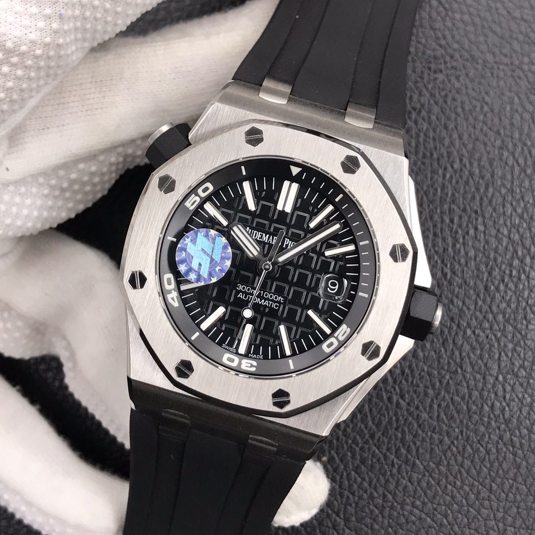 로얄오크 오프쇼어 로즈골드 스틸 블랙 / ZF 15710ST / 42mm / cal.3120 무브먼트로 업그레이드! 42mm*14.1mm