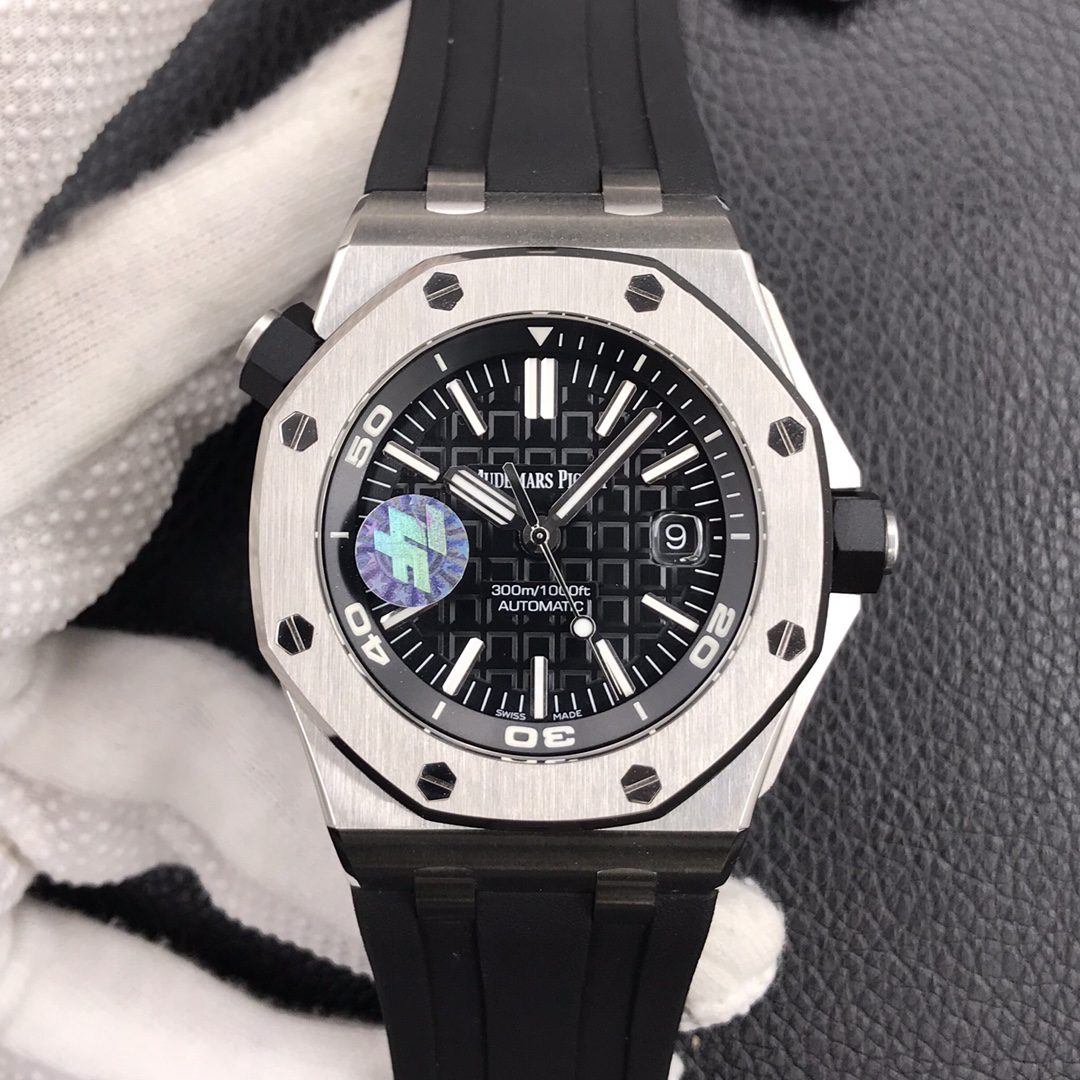로얄오크 오프쇼어 로즈골드 스틸 블랙 / ZF 15710ST / 42mm / cal.3120 무브먼트로 업그레이드! 42mm*14.1mm
