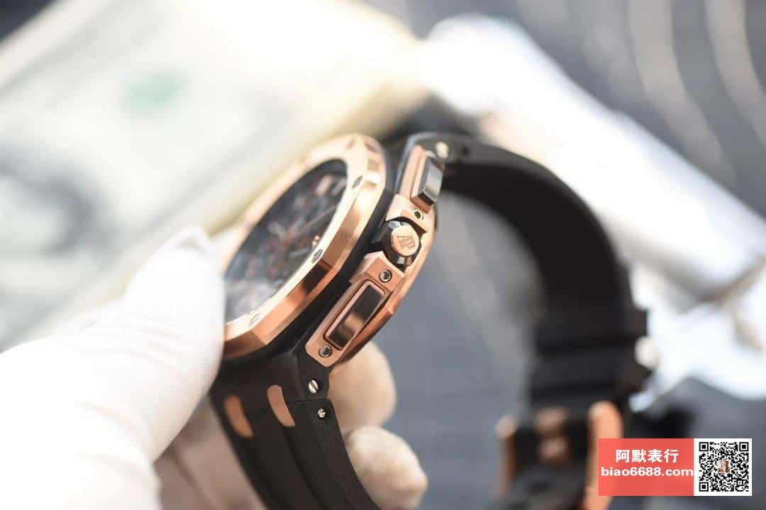 로얄오프 오프쇼어 로즈골드 블랙다이얼 / JF 26406FR / 44mm / cal.3126 무브먼트로 업그레이드!