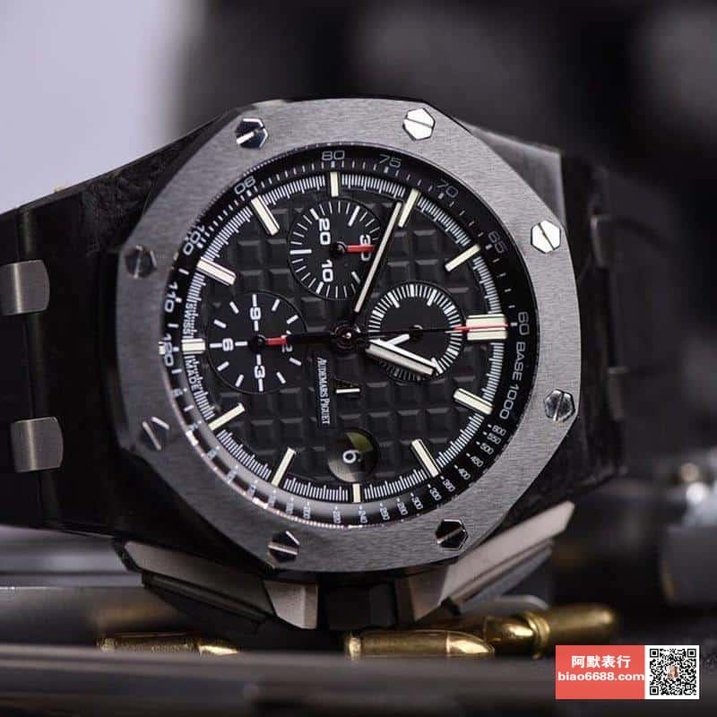 로얄오프 오프쇼어 카본 블랙 / JF 26400AU / 44mm / cal.3126 무브먼트로 업그레이드!