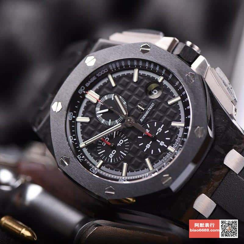 로얄오프 오프쇼어 카본 블랙 / JF 26400AU / 44mm / cal.3126 무브먼트로 업그레이드!