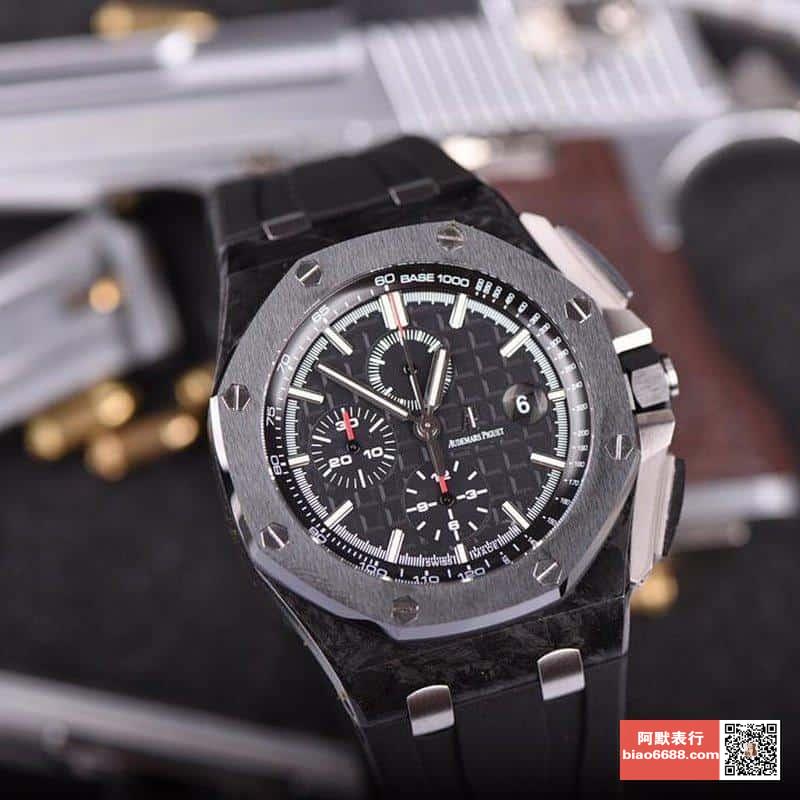 로얄오프 오프쇼어 카본 블랙 / JF 26400AU / 44mm / cal.3126 무브먼트로 업그레이드!