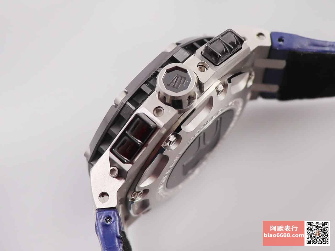 로얄오프 오프쇼어 화이트/블루 다이얼 레더스트랩 / JF 26078PO / 42mm / cal.3126 무브먼트로 업그레이드!