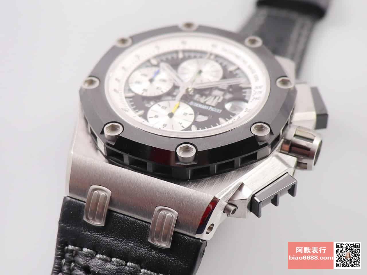 로얄오프 오프쇼어 화이트/블랙 다이얼 레더스트랩 / JF 26078IO / 42mm / cal.3126 무브먼트로 업그레이드!