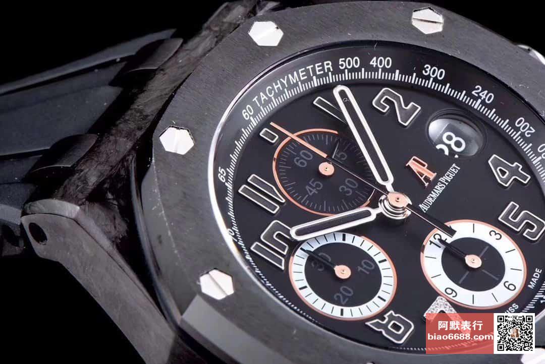 로얄오크 오프쇼어 블랙 카본 Ginza 일본 한정판 / JF 26205AU / 42mm / cal.3120 무브먼트로 업그레이드!