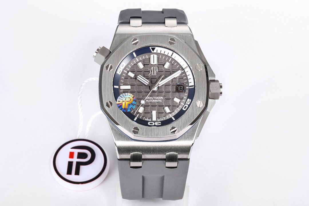 로얄오크 오프쇼어 그레이 / IP 15720ST / 42mm / 4302 무브먼트로 업그레이드! 42mm*14.2mm