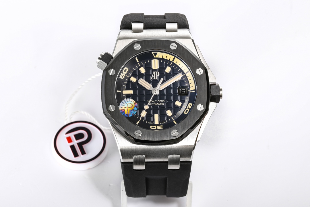 로얄오크 오프쇼어 블루블랙 / IP 15720ST / 42mm / 4302 무브먼트로 업그레이드! 42mm*14.2mm