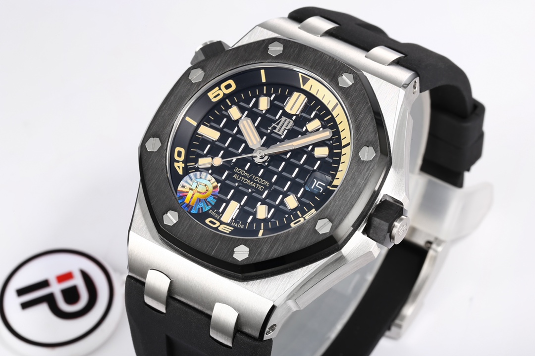 로얄오크 오프쇼어 블루블랙 / IP 15720ST / 42mm / 4302 무브먼트로 업그레이드! 42mm*14.2mm