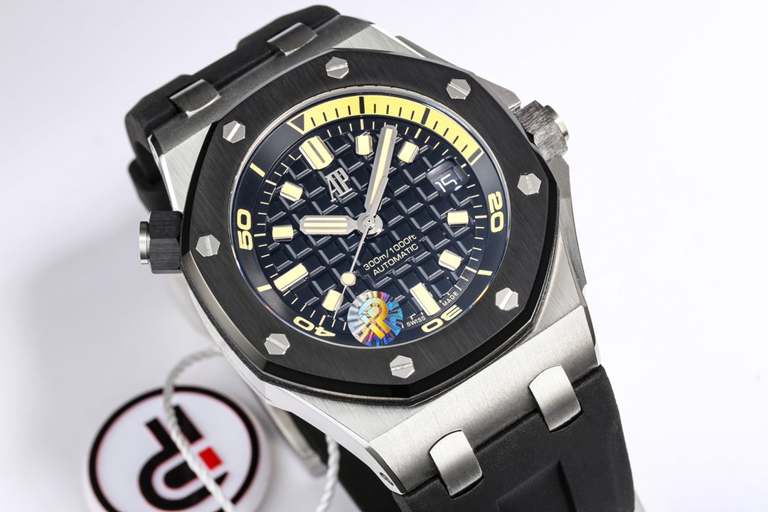 로얄오크 오프쇼어 블루블랙 / IP 15720ST / 42mm / 4302 무브먼트로 업그레이드! 42mm*14.2mm