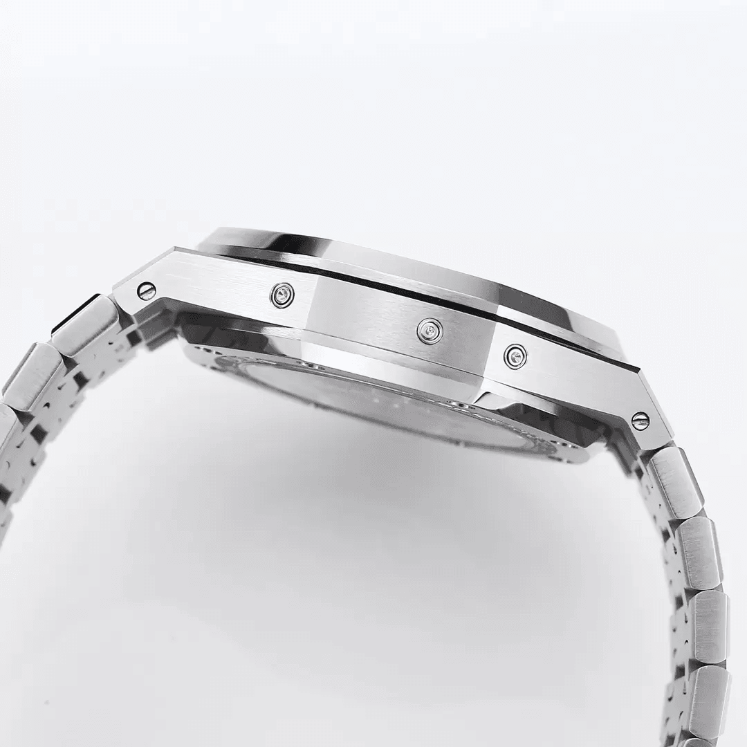 로얄오크 퍼페츄얼 티파니 블루 스틸 / BBR 26574 / 정품 동일 두께 11.4mm, 5134 셀프 와인딩 무브
