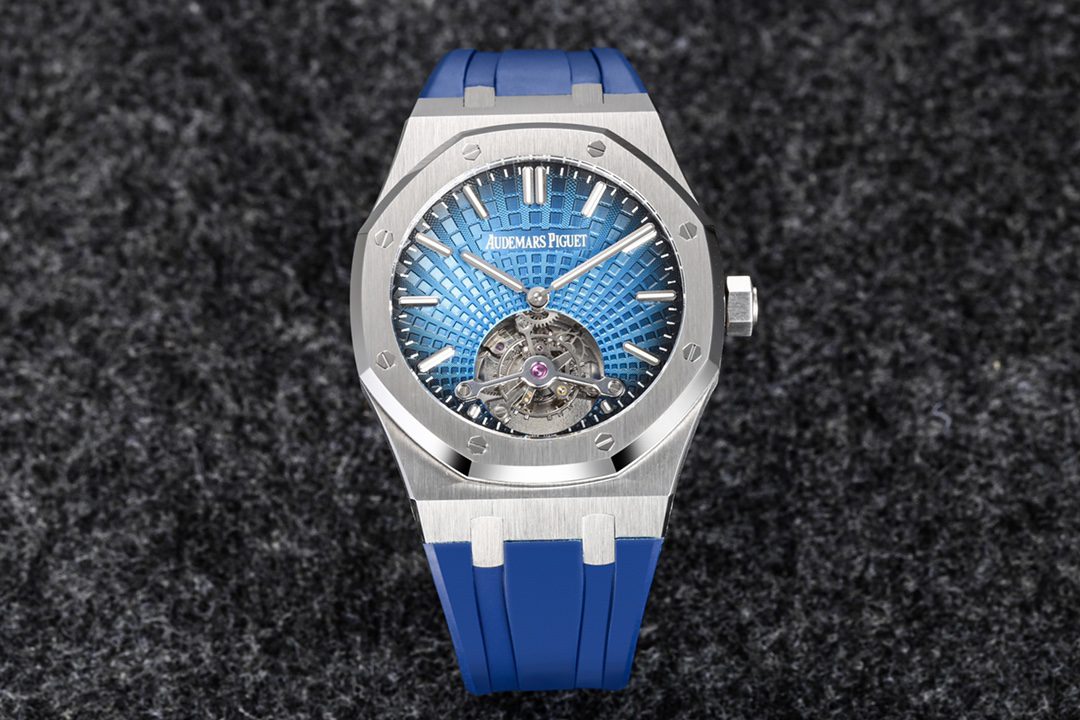 로얄오크 뚜르비옹 스틸 블루다이얼 / R8 26522BC / 41mm / cal.2924 무브먼트로 업그레이드! 41mm*10.6mm