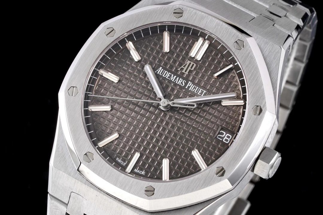 로얄오크 스틸 브라운 다이얼 15500 / ZF 15500ST / 41mm / cal.4302 무브먼트로 업그레이드! 41mm*10.4mm
