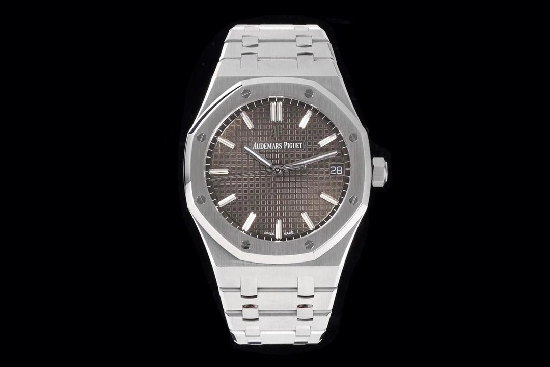 로얄오크 스틸 브라운 다이얼 15500 / ZF 15500ST / 41mm / cal.4302 무브먼트로 업그레이드! 41mm*10.4mm