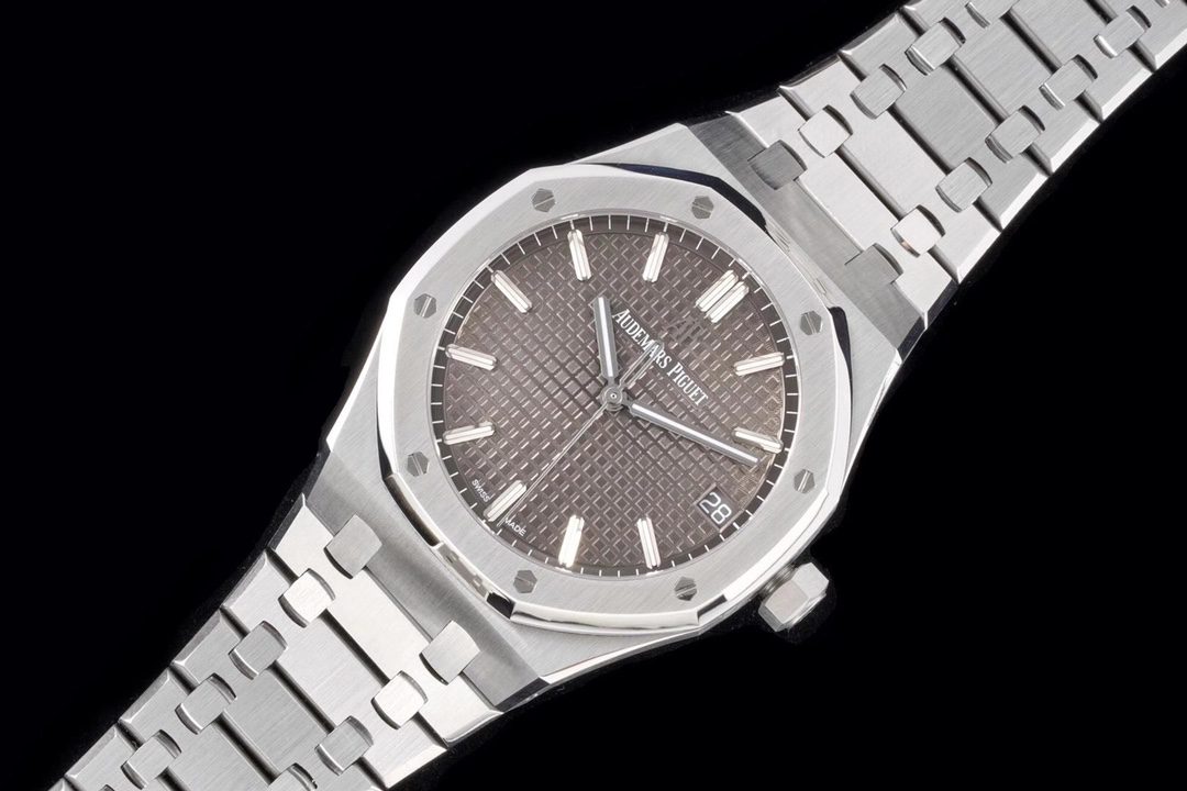로얄오크 스틸 브라운 다이얼 15500 / ZF 15500ST / 41mm / cal.4302 무브먼트로 업그레이드! 41mm*10.4mm