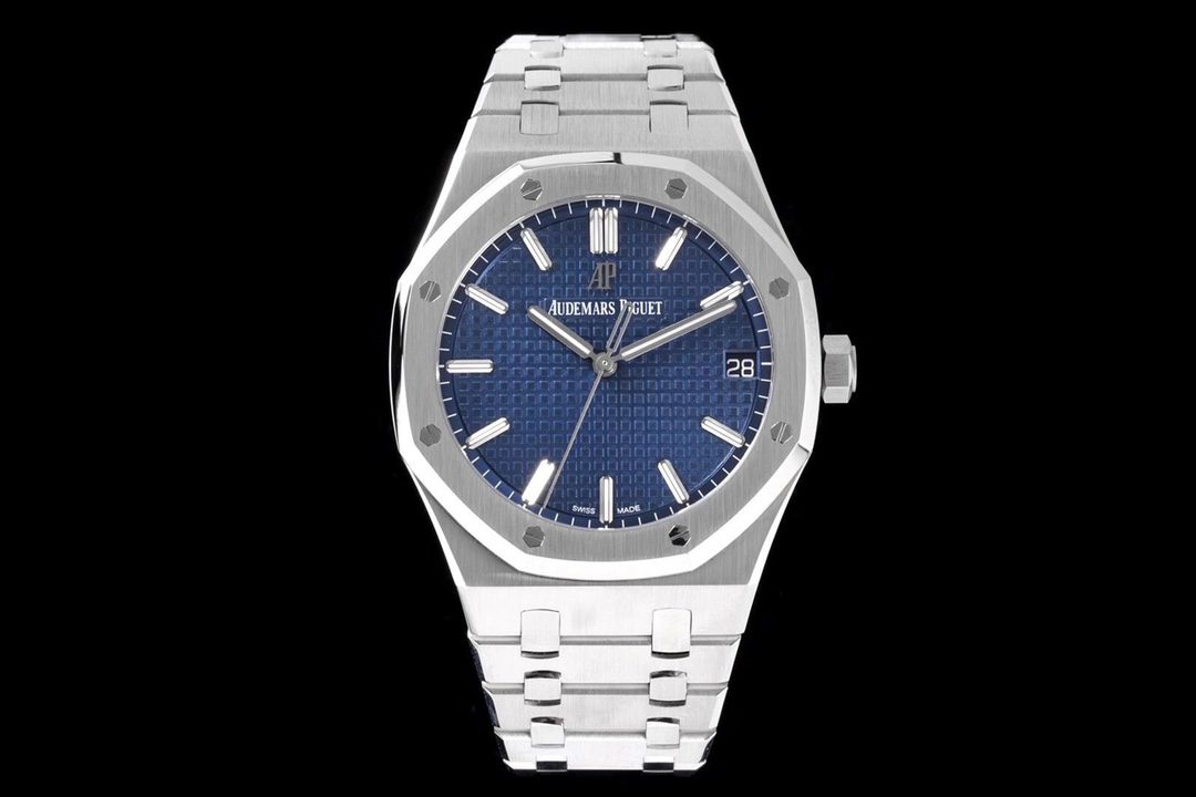 로얄오크 스틸 블루 다이얼 15500 / ZF 15500ST / 41mm / cal.4302 무브먼트로 업그레이드! 41mm*10.4mm