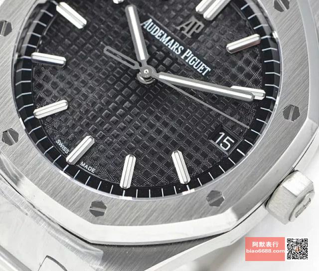 로얄오크 스틸 블랙다이얼 15500 / OM 15500ST / 41mm / cal.4302 무브먼트로 업그레이드! 41mm*10.04mm