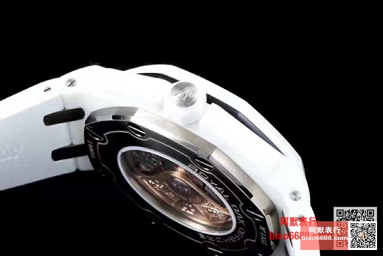 로얄오크 오프쇼어 다이버 화이트 / JF 15707 / 42mm / cal.3120 무브먼트로 업그레이드!