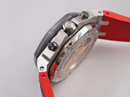 로얄오크 오프쇼어 블랙 세라믹 뱀파이어 / JF 26470ST / 42mm / cal.3126 무브먼트로 업그레이드!