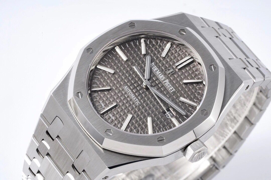 로얄오크 스틸 그레이 다이얼 / ZF 15400ST / 41mm / cal.3120 무브먼트로 업그레이드! 41mm*9.8mm
