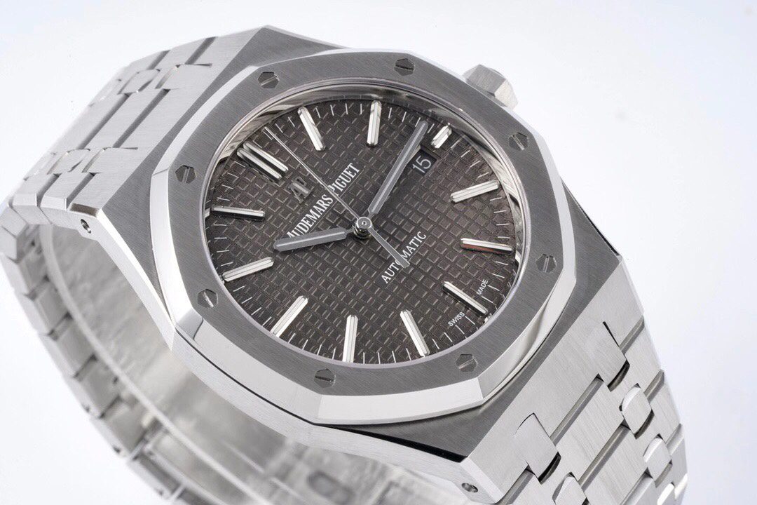 로얄오크 스틸 그레이 다이얼 / ZF 15400ST / 41mm / cal.3120 무브먼트로 업그레이드! 41mm*9.8mm