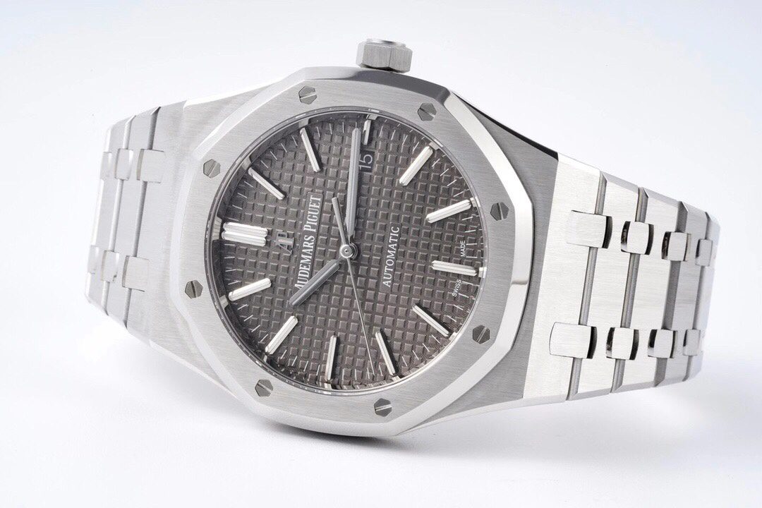 로얄오크 스틸 그레이 다이얼 / ZF 15400ST / 41mm / cal.3120 무브먼트로 업그레이드! 41mm*9.8mm