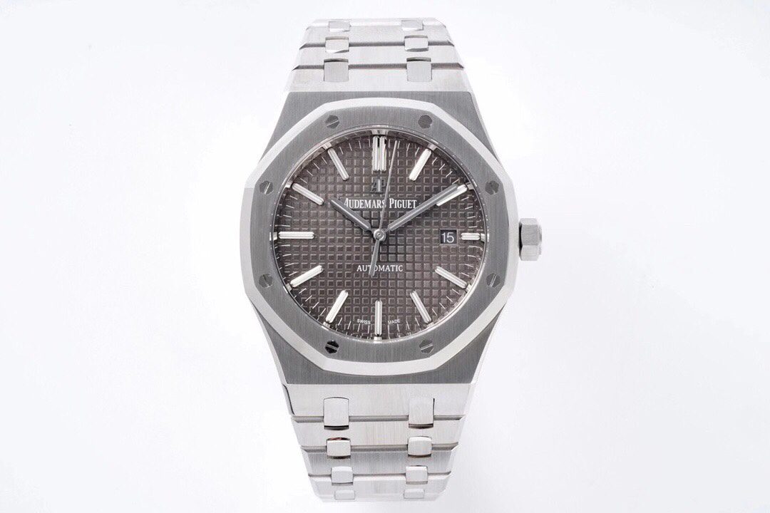 로얄오크 스틸 그레이 다이얼 / ZF 15400ST / 41mm / cal.3120 무브먼트로 업그레이드! 41mm*9.8mm