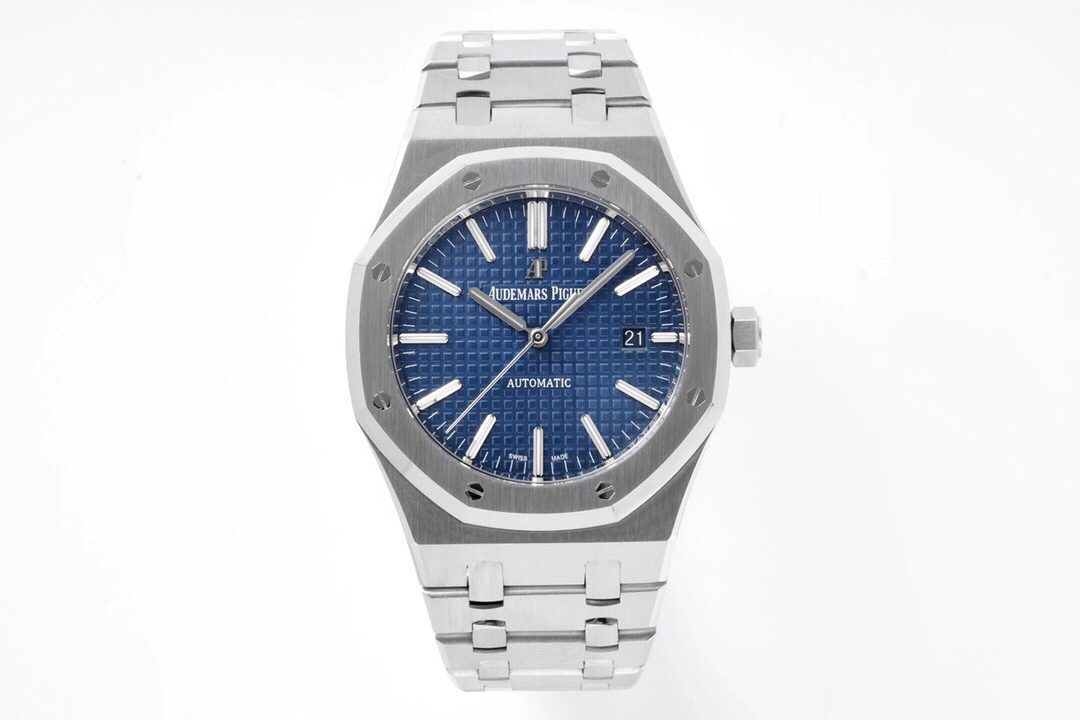로얄오크 스틸 블루 다이얼 / ZF 15400ST / 41mm / cal.3120 무브먼트로 업그레이드! 41mm*9.8mm