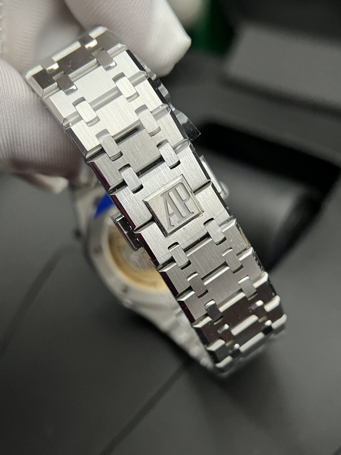 로얄오크 15500 스틸 화이트다이얼 / APS 15500ST / 41mm / cal.4302 무브먼트로 업그레이드! 41mm*10.4mm