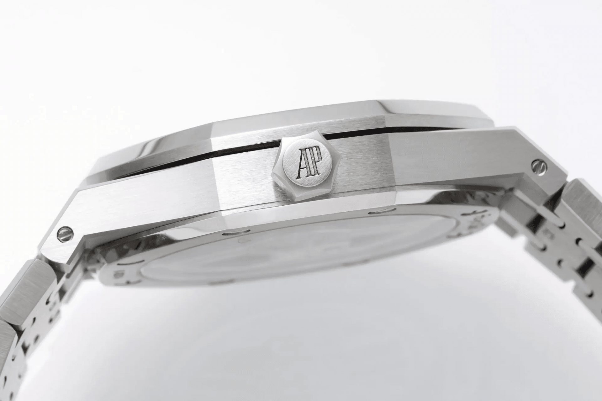 로얄오크 50주년 한정판 블루 텍스처 다이얼 스틸 SS 브레이슬릿 /APS 15510ST /41mm /아시아 슈퍼클론 AP cal. 4302 무브먼트, 현재 최고의 아시아 AP 무브먼트, 50주년 기념 로터