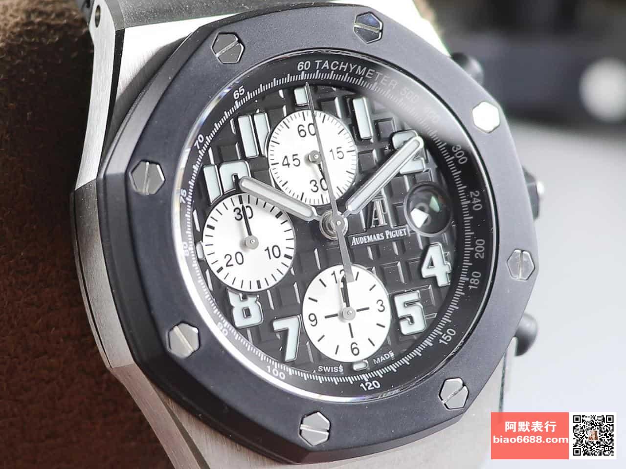 로얄오크 오프쇼어 스틸 블랙다이얼 / JF 25940SK / 42mm / cal.2226 무브먼트로 업그레이드! 42mm