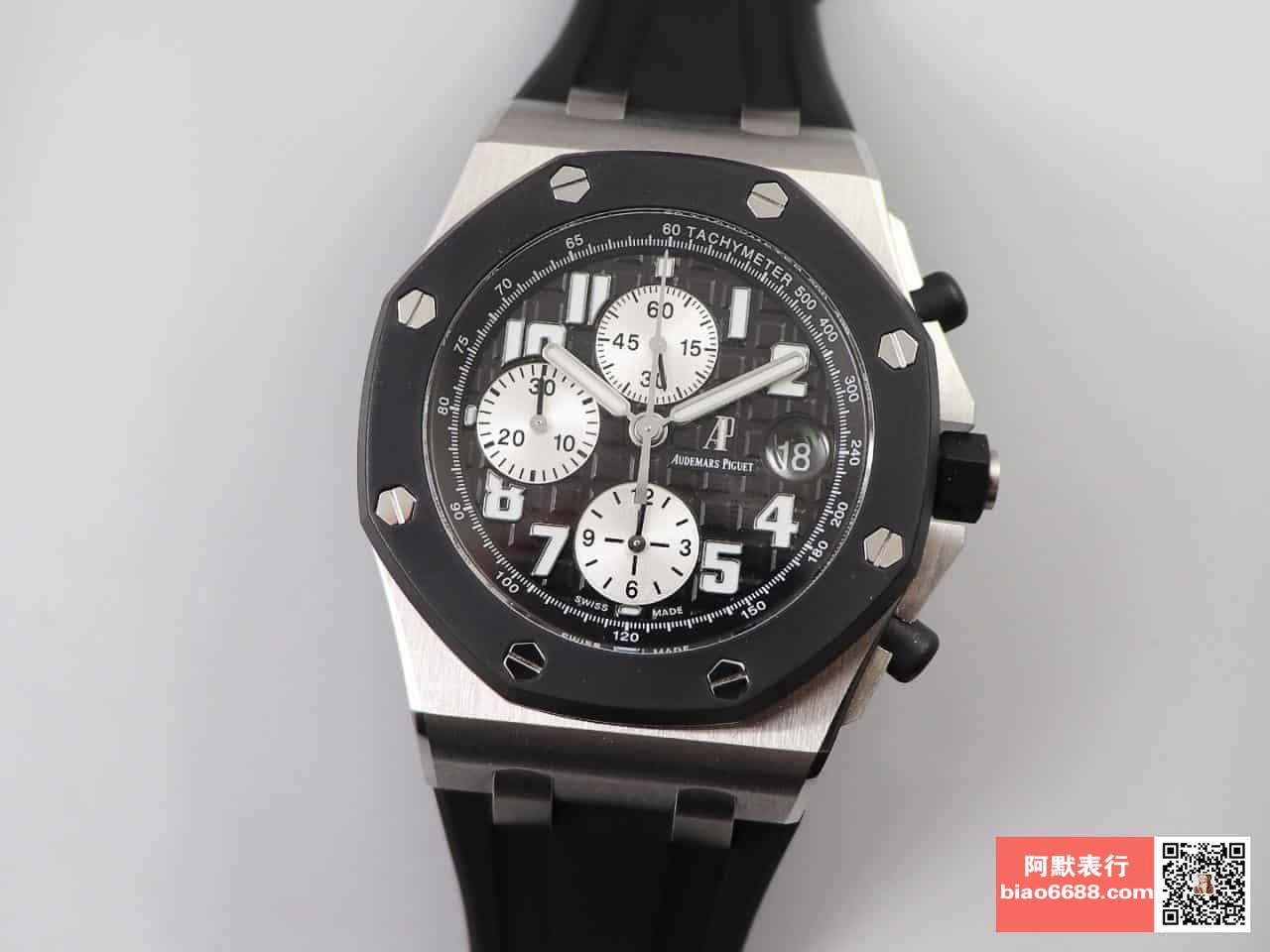 로얄오크 오프쇼어 스틸 블랙다이얼 / JF 25940SK / 42mm / cal.2226 무브먼트로 업그레이드! 42mm