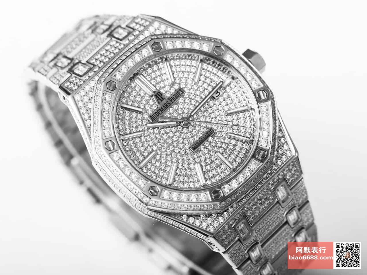 로얄오크 TRF RG 스틸 풀다이아 / TZ 15452BC / 41mm / cal.9015 무브먼트로 업그레이드! 41mm*10mm
