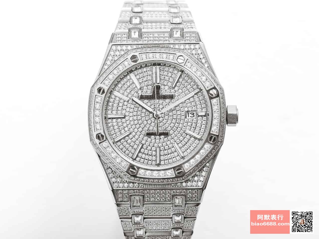 로얄오크 TRF RG 스틸 풀다이아 / TZ 15452BC / 41mm / cal.9015 무브먼트로 업그레이드! 41mm*10mm