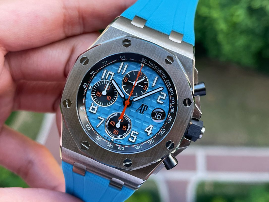 로얄오크 오프쇼어 블루 / APF 26238TI / 42mm / 3126 무브먼트로 업그레이드!