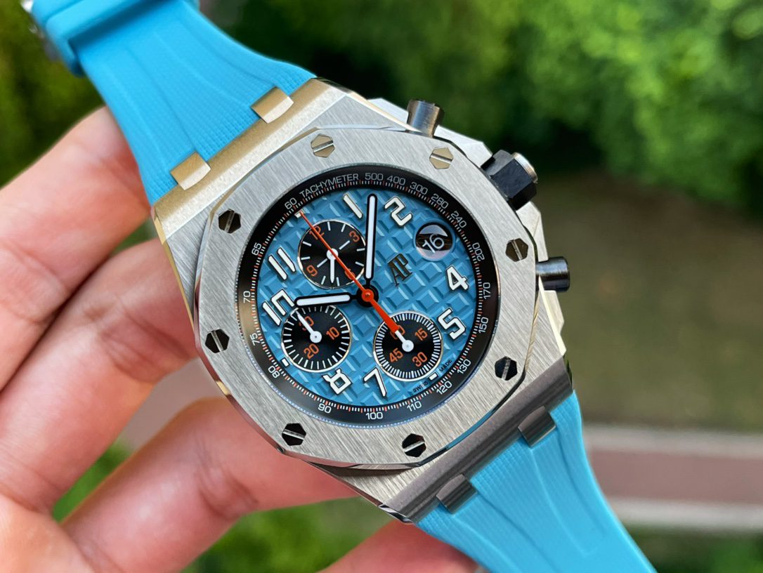 로얄오크 오프쇼어 블루 / APF 26238TI / 42mm / 3126 무브먼트로 업그레이드!