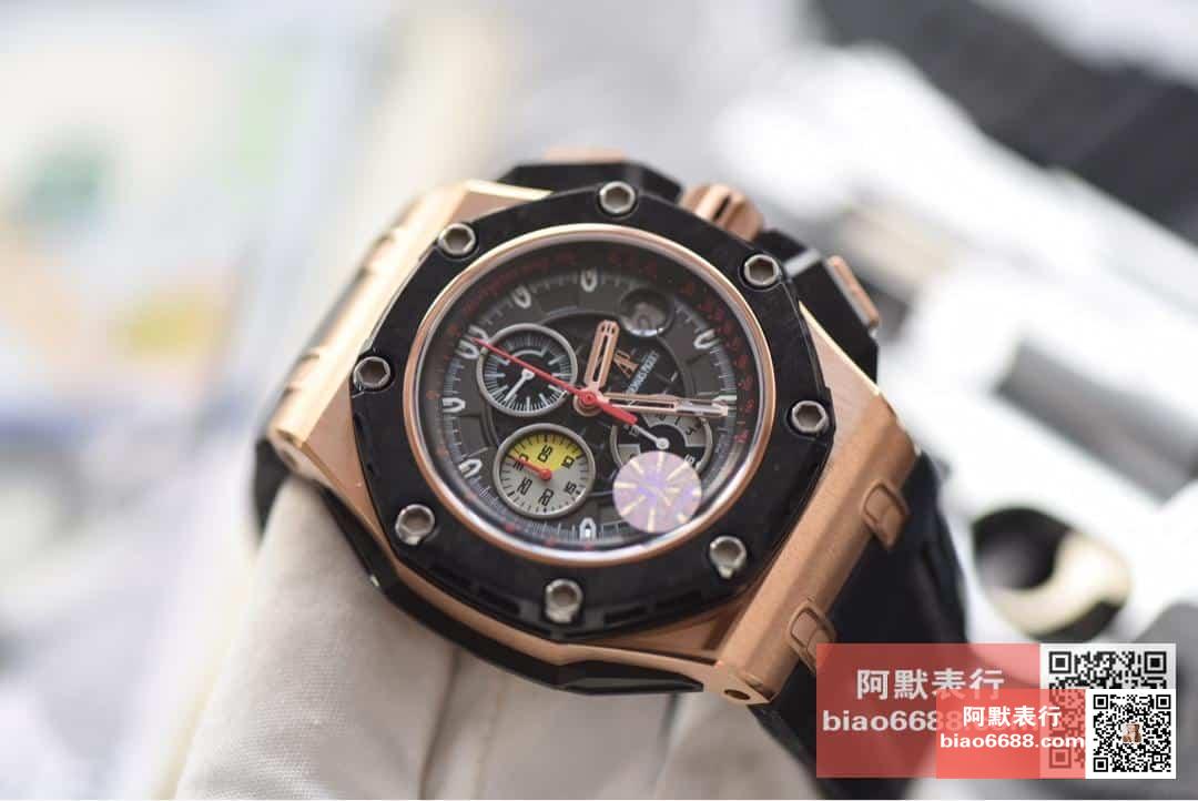로얄오크 오프쇼어 로즈골드 그랑프리 한정판 / JF 26290RO / 44mm / cal.3126 무브먼트로 업그레이드!