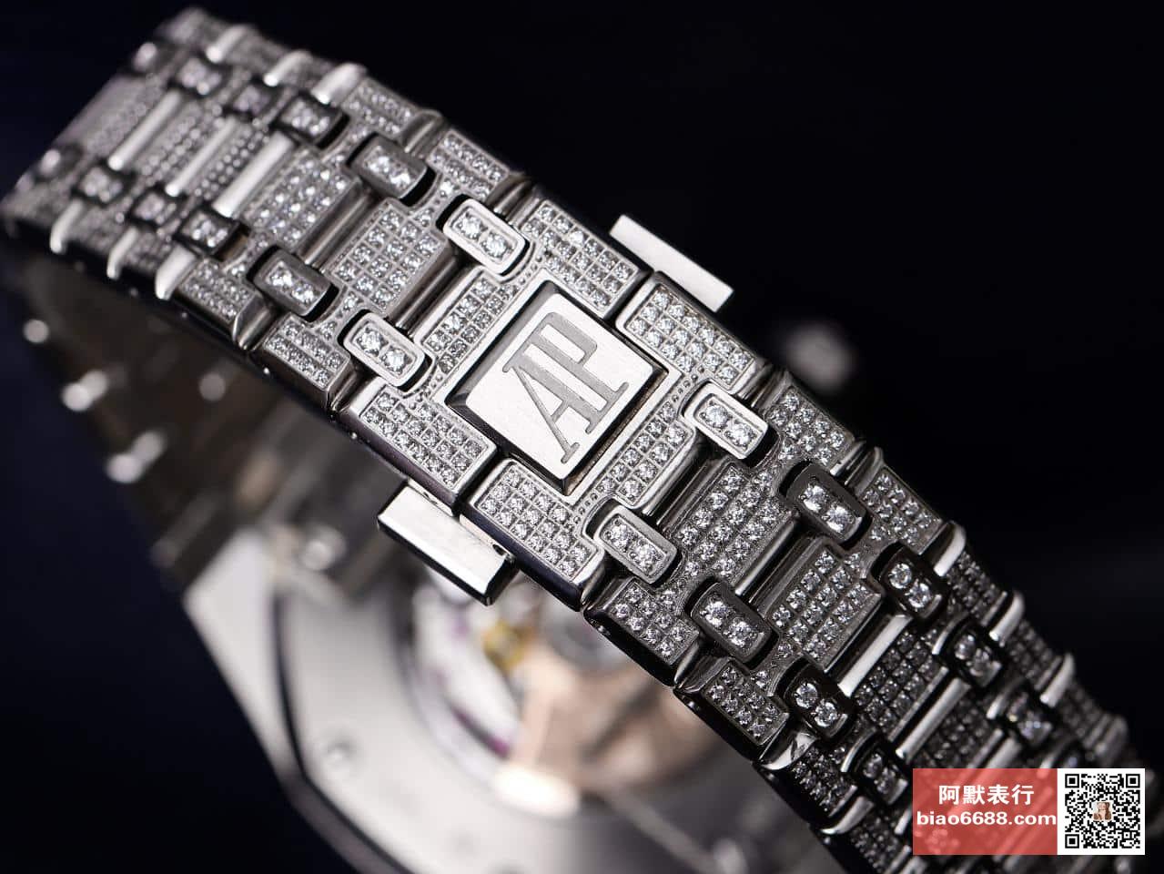 로얄오크 스틸 풀다이아 / 15452BC / 41mm / cal.9015 무브먼트로 업그레이드! 41mm*10mm