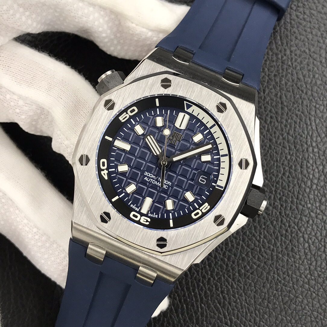 로얄오크 오프쇼어 스틸 블루 / BF 15720ST / 42mm / cal.4308 무브먼트로 업그레이드! 42mm*14.2mm