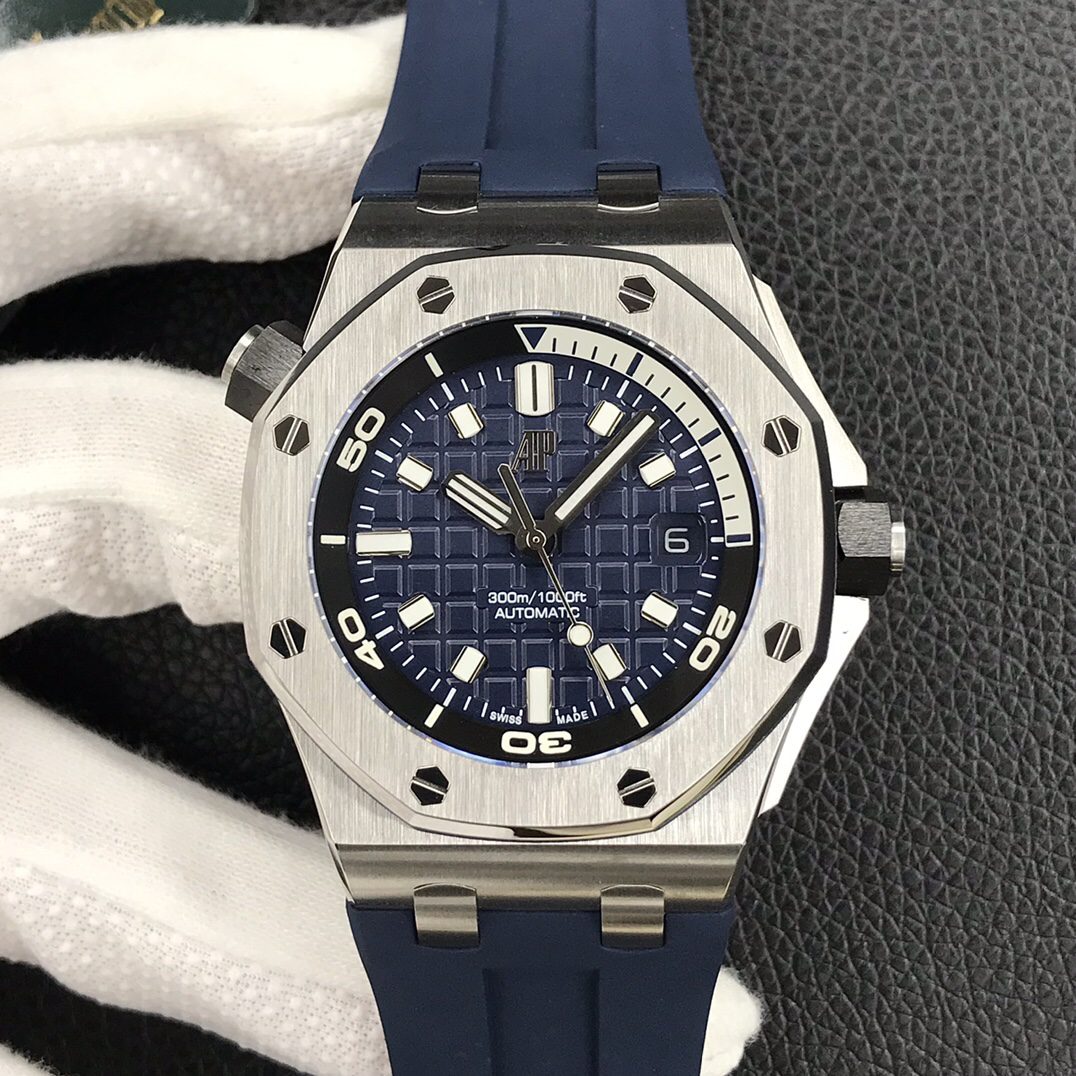 로얄오크 오프쇼어 스틸 블루 / BF 15720ST / 42mm / cal.4308 무브먼트로 업그레이드! 42mm*14.2mm