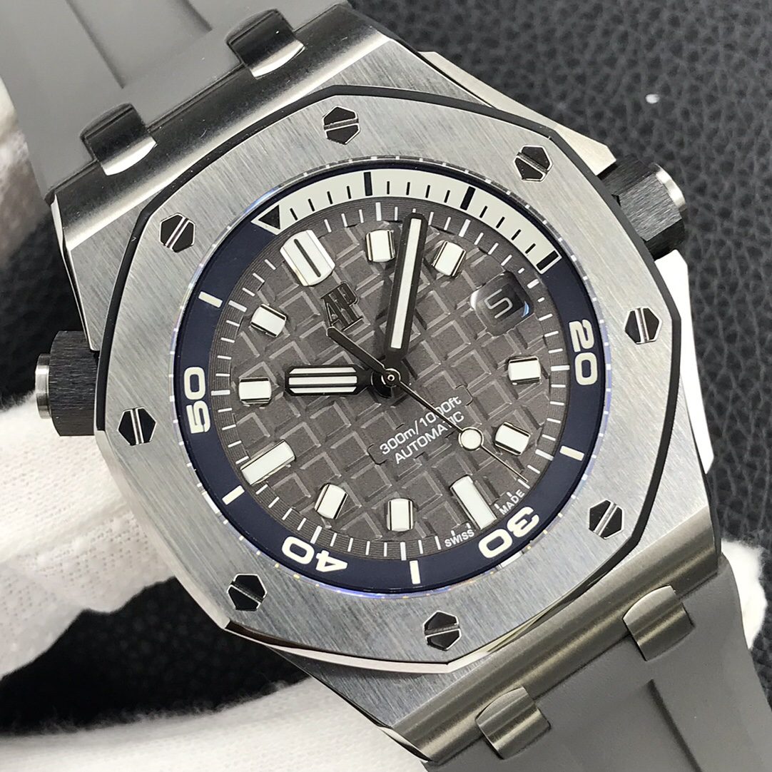로얄오크 오프쇼어 스틸 그레이 / BF 15720ST / 42mm / cal.4308 무브먼트로 업그레이드! 42mm*14.2mm