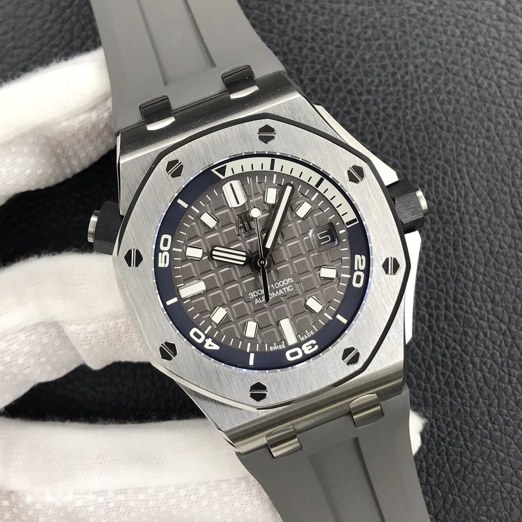 로얄오크 오프쇼어 스틸 그레이 / BF 15720ST / 42mm / cal.4308 무브먼트로 업그레이드! 42mm*14.2mm
