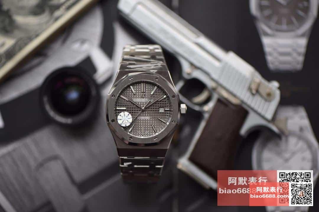 로얄오크 스틸그레이 다이얼 50주년 한정판 / JF 15400ST / 41mm / cal.3120 무브먼트로 업그레이드!