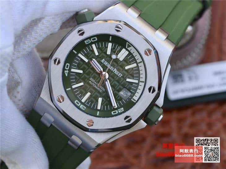 로얄오크 오프쇼어 다이버 그린 슈퍼클론 / 15710ST / 42mm / cal.3120 무브먼트로 업그레이드!