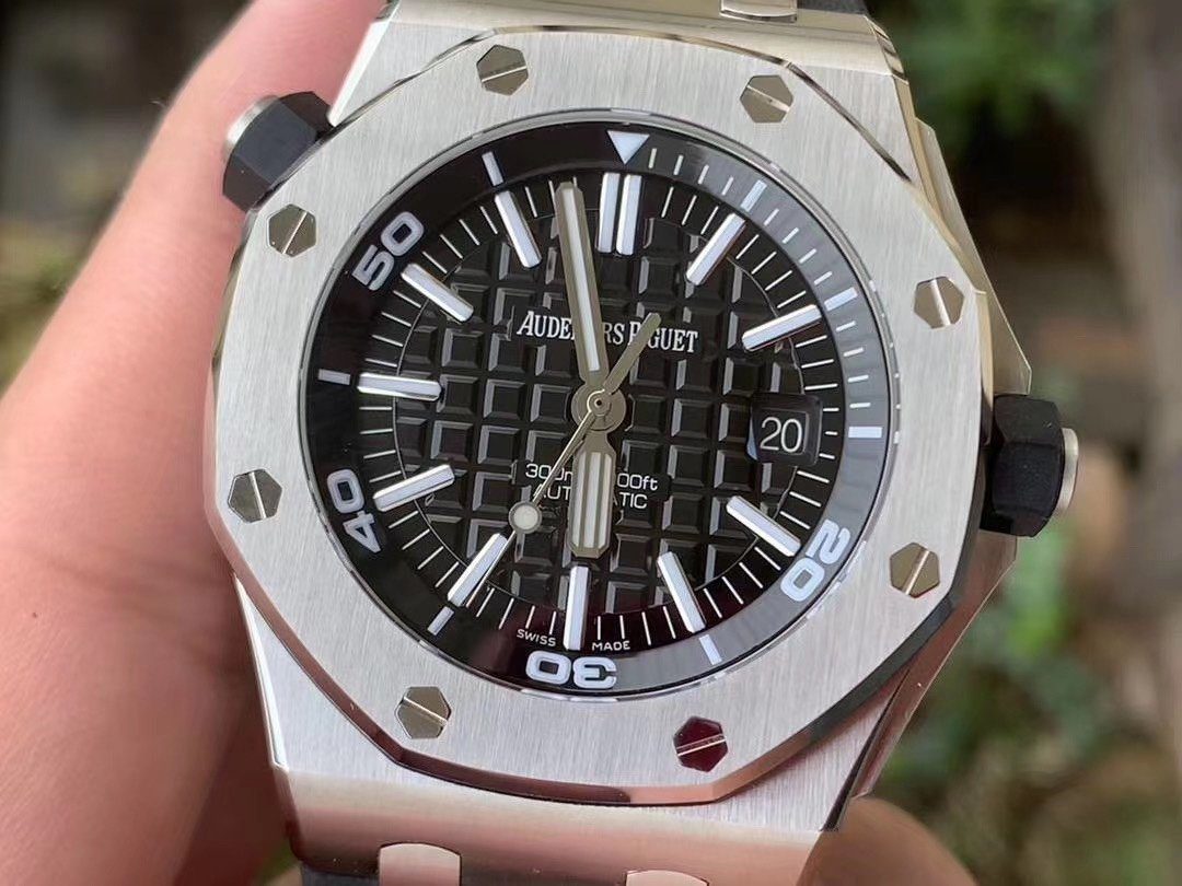 로얄오크 오프쇼어 블랙다이얼 / JF 15710ST / 42mm / cal.3120 무브먼트로 업그레이드!