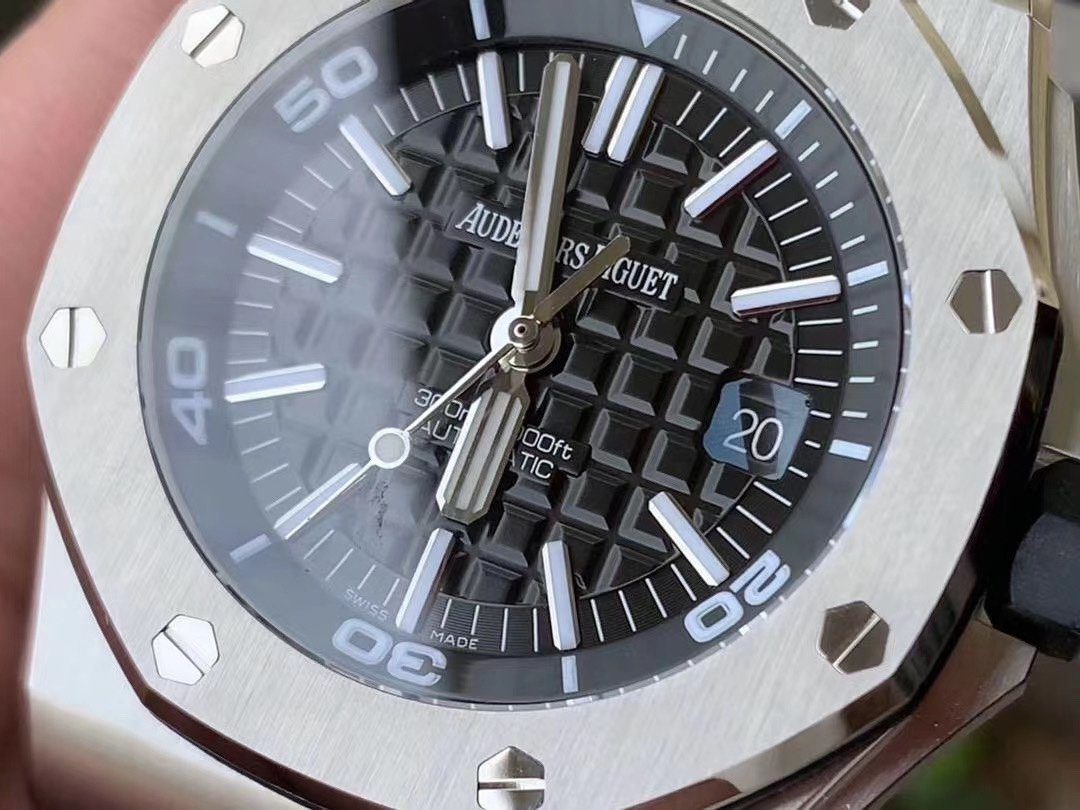 로얄오크 오프쇼어 블랙다이얼 / JF 15710ST / 42mm / cal.3120 무브먼트로 업그레이드!