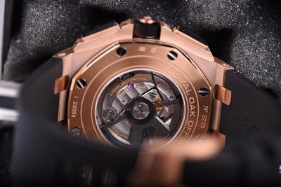 로얄오프 오프쇼어 로즈골드 블랙/화이트 다이얼 / JF 26401RO / 44mm / cal.3126 무브먼트로 업그레이드!