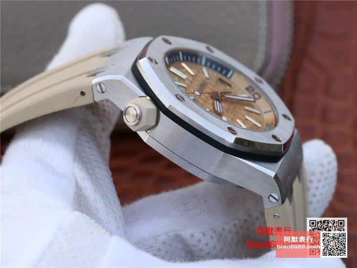 로얄오크 오프쇼어 다이버 베이지 슈퍼클론 / 15710ST / 42mm / cal.3120 무브먼트로 업그레이드!